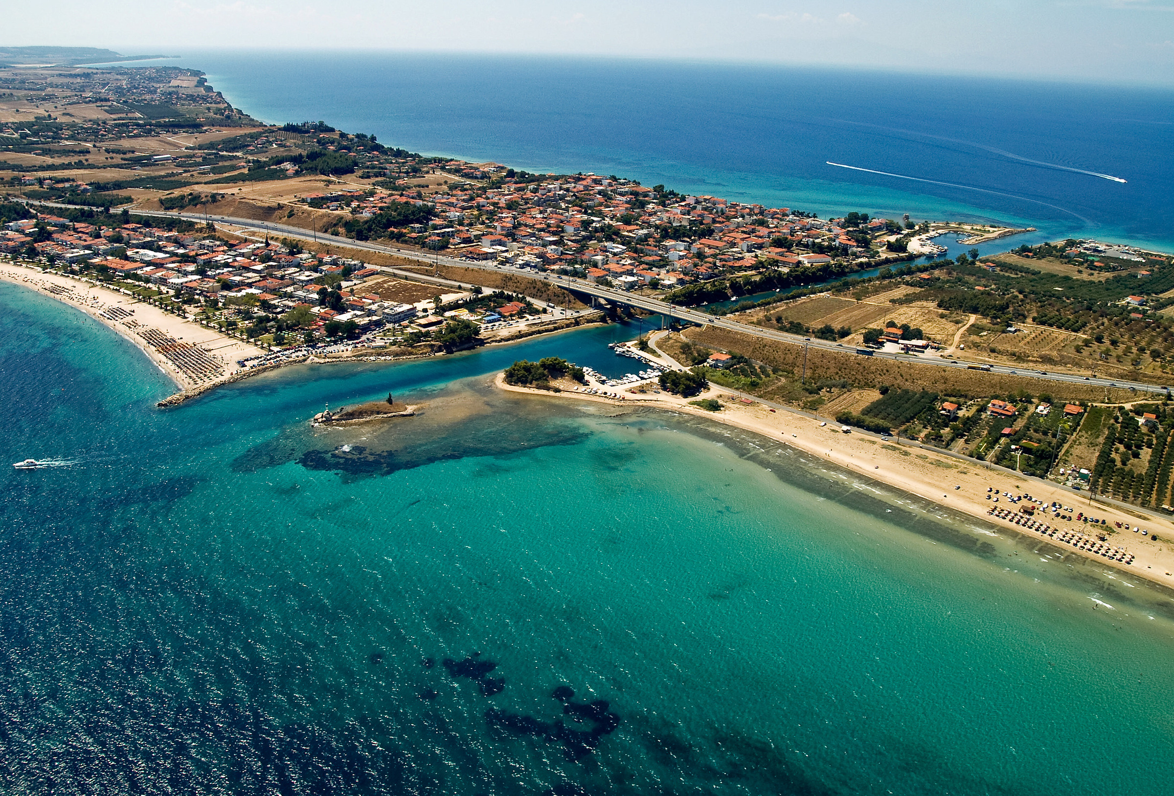 Plage de Nea Potidea (Est) photo